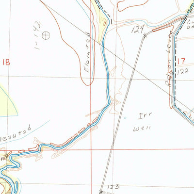 United States Geological Survey Rattlesnake Bayou, MS (1983, 24000-Scale) digital map