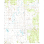 United States Geological Survey Rattlesnake Butte, CA (1990, 24000-Scale) digital map