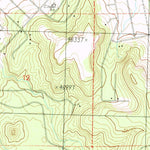 United States Geological Survey Rattlesnake Butte, CA (1990, 24000-Scale) digital map