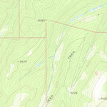 United States Geological Survey Rattlesnake Butte, CO (1971, 24000-Scale) digital map