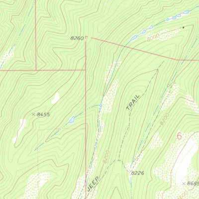 United States Geological Survey Rattlesnake Butte, CO (1971, 24000-Scale) digital map