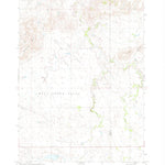 United States Geological Survey Rattlesnake Butte East, SD (1971, 24000-Scale) digital map