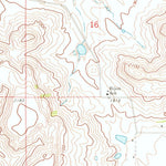 United States Geological Survey Rattlesnake Butte East, SD (1971, 24000-Scale) digital map