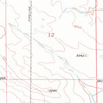 United States Geological Survey Rattlesnake Butte, MT (1956, 24000-Scale) digital map