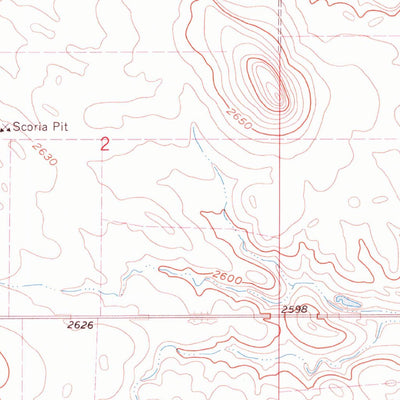 United States Geological Survey Rattlesnake Butte, ND (1963, 24000-Scale) digital map