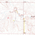 United States Geological Survey Rattlesnake Butte, ND (1963, 24000-Scale) digital map