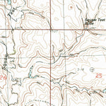 United States Geological Survey Rattlesnake Butte, SD (1982, 24000-Scale) digital map