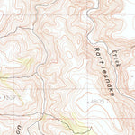 United States Geological Survey Rattlesnake Canyon, OR (1982, 24000-Scale) digital map