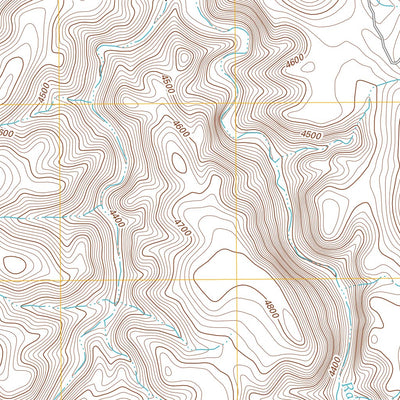United States Geological Survey Rattlesnake Canyon, OR (2011, 24000-Scale) digital map