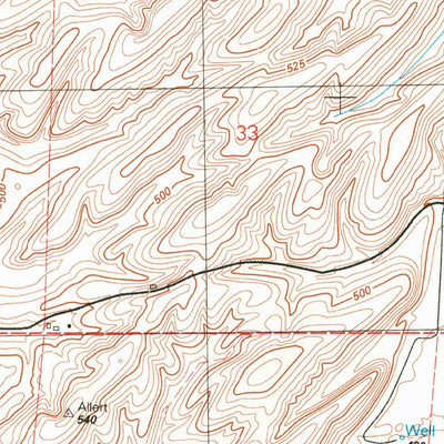 United States Geological Survey Rattlesnake Canyon, WA (1981, 24000-Scale) digital map