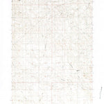 United States Geological Survey Rattlesnake Draw, WY (1984, 24000-Scale) digital map