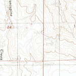 United States Geological Survey Rattlesnake Draw, WY (1984, 24000-Scale) digital map