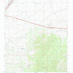 United States Geological Survey Rattlesnake Hill, AZ (1968, 24000-Scale) digital map