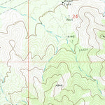 United States Geological Survey Rattlesnake Hill, AZ (1968, 24000-Scale) digital map
