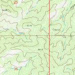 United States Geological Survey Rattlesnake Hill, AZ (1968, 24000-Scale) digital map