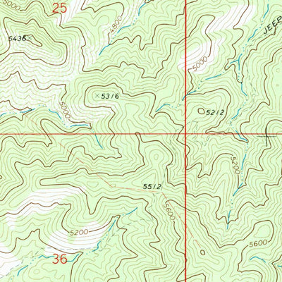 United States Geological Survey Rattlesnake Hill, AZ (1968, 24000-Scale) digital map
