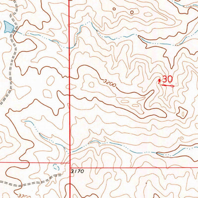 United States Geological Survey Rattlesnake Hill, MT (1973, 24000-Scale) digital map
