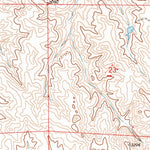 United States Geological Survey Rattlesnake Hill, MT (1973, 24000-Scale) digital map