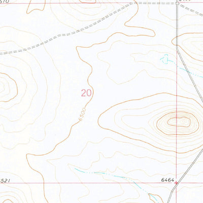 United States Geological Survey Rattlesnake Hill, NM (1978, 24000-Scale) digital map