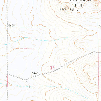 United States Geological Survey Rattlesnake Hill, NM (1978, 24000-Scale) digital map
