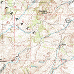 United States Geological Survey Rattlesnake Hills, WY (1981, 100000-Scale) digital map
