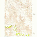 United States Geological Survey Rattlesnake Lake NE, SD (1955, 24000-Scale) digital map