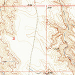United States Geological Survey Rattlesnake Lake NE, SD (1955, 24000-Scale) digital map