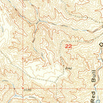 United States Geological Survey Rattlesnake Lake, SD (1955, 24000-Scale) digital map