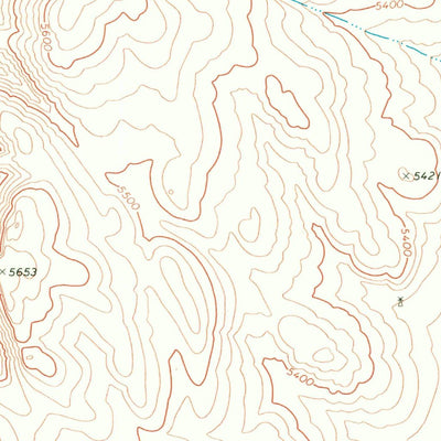 United States Geological Survey Rattlesnake Pass, UT (1968, 24000-Scale) digital map