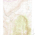 United States Geological Survey Rattlesnake Pass, WY (1955, 24000-Scale) digital map