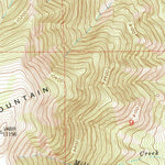 United States Geological Survey Rattlesnake Pass, WY (1955, 24000-Scale) digital map