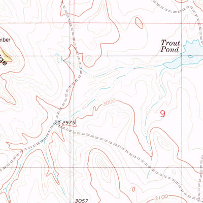 United States Geological Survey Rattlesnake Ridge, MT (1979, 24000-Scale) digital map
