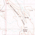United States Geological Survey Rattlesnake Ridge, MT (1979, 24000-Scale) digital map