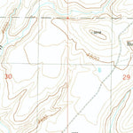 United States Geological Survey Rattlesnake Spring, AZ (1989, 24000-Scale) digital map