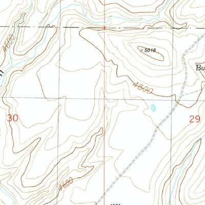 United States Geological Survey Rattlesnake Spring, AZ (1989, 24000-Scale) digital map