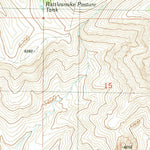 United States Geological Survey Rattlesnake Spring, AZ (1989, 24000-Scale) digital map