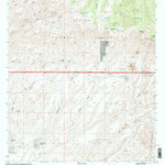 United States Geological Survey Rattlesnake Spring, AZ (1997, 24000-Scale) digital map