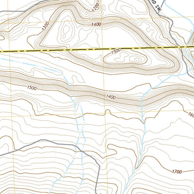 United States Geological Survey Rattlesnake Springs, WA (2020, 24000-Scale) digital map