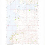 United States Geological Survey Raub NW, ND (1967, 24000-Scale) digital map