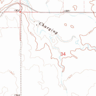 United States Geological Survey Raub NW, ND (1967, 24000-Scale) digital map