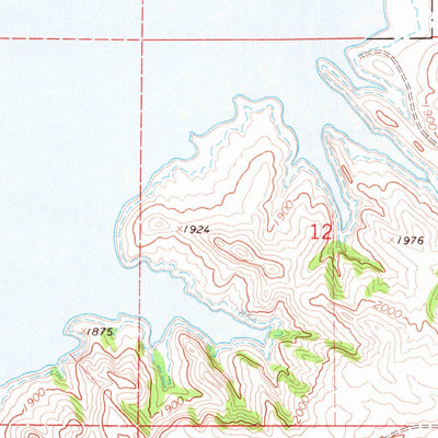 United States Geological Survey Raub NW, ND (1967, 24000-Scale) digital map
