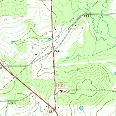 United States Geological Survey Ravanna, AR-TX-LA (1969, 24000-Scale) digital map