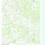 United States Geological Survey Raven Creek North, TX (1984, 24000-Scale) digital map