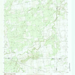 United States Geological Survey Raven Creek South, TX (1984, 24000-Scale) digital map