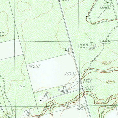 United States Geological Survey Raven Creek South, TX (1984, 24000-Scale) digital map