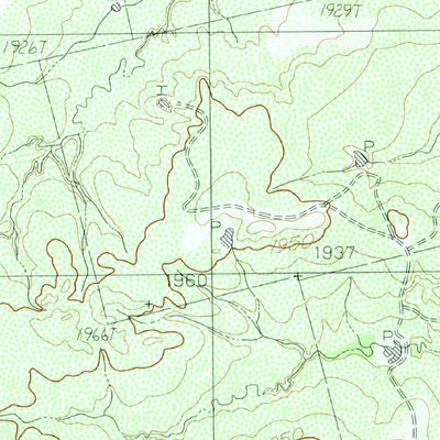 United States Geological Survey Raven Creek South, TX (1984, 24000-Scale) digital map