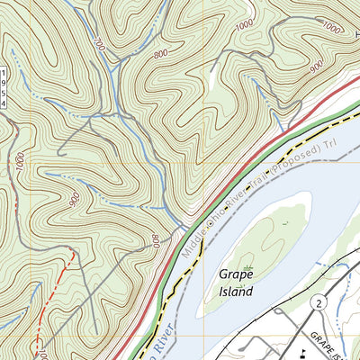 United States Geological Survey Raven Rock, WV (2023, 24000-Scale) digital map