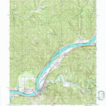 United States Geological Survey Raven Rock, WV-OH (1994, 24000-Scale) digital map