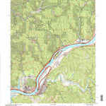 United States Geological Survey Raven Rock, WV-OH (2002, 24000-Scale) digital map