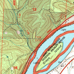 United States Geological Survey Raven Rock, WV-OH (2002, 24000-Scale) digital map